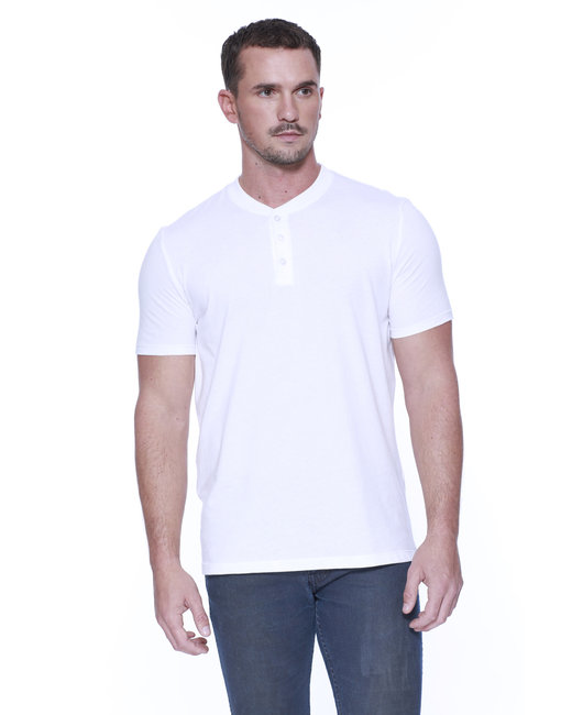 mens tshirts StarTee Men's CVC Henley
